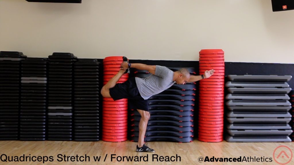 Adam Friedman Advanced Athletics Quad Stretch With Forward Reach Mobility