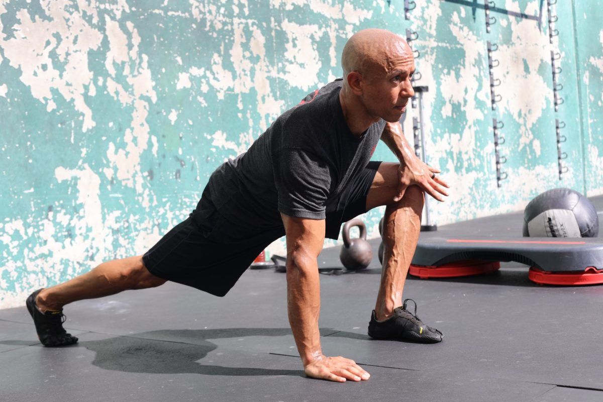 Adam Friedman Advanced Athletics Hip Flexor Stretch Mobility SARM Athlete For Life