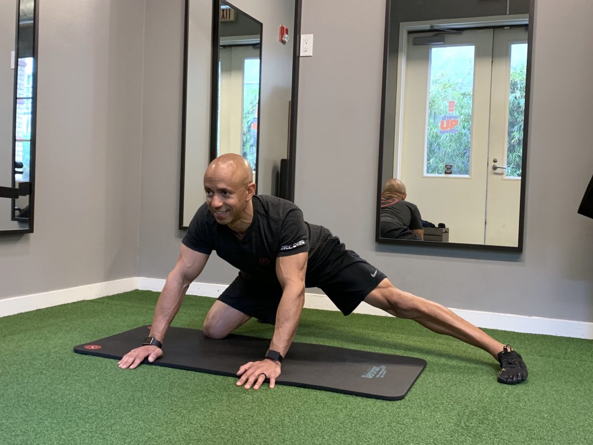 Adam Friedman Fitness Expert Athlete For Life Joint Health Lumbo-Pelvic Hip Stretch