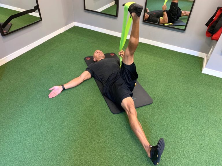 Adam Friedman Advanced Athletics Athlete For Life SARM Hamstring Stretch With Band for Mobility