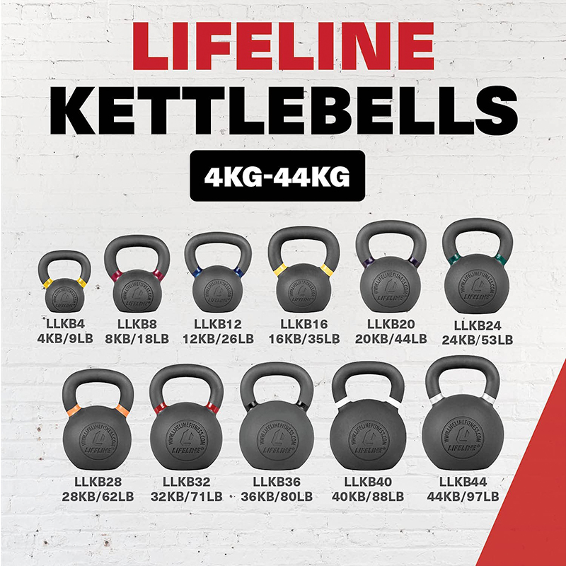 Apollo Athletics 24 KG (53 lbs) Cast Iron Kettlebell – cssportinggoods